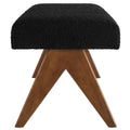Lyra Boucle Upholstered Bench