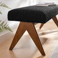 Lyra Boucle Upholstered Bench