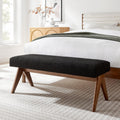 Lyra Boucle Upholstered Bench