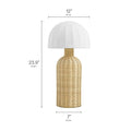 Santo Rattan Table Lamp