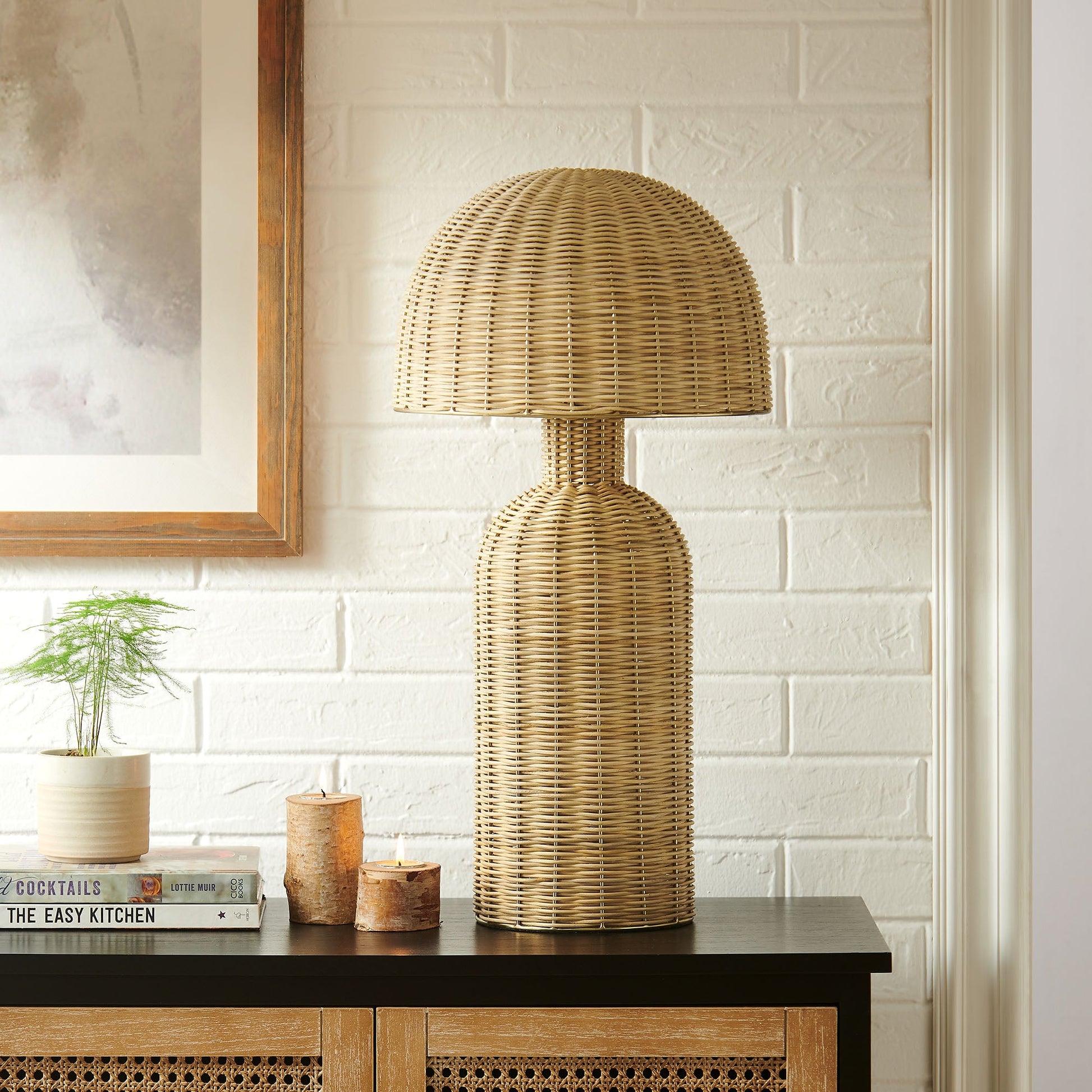 Briar Rattan Table Lamp Natural