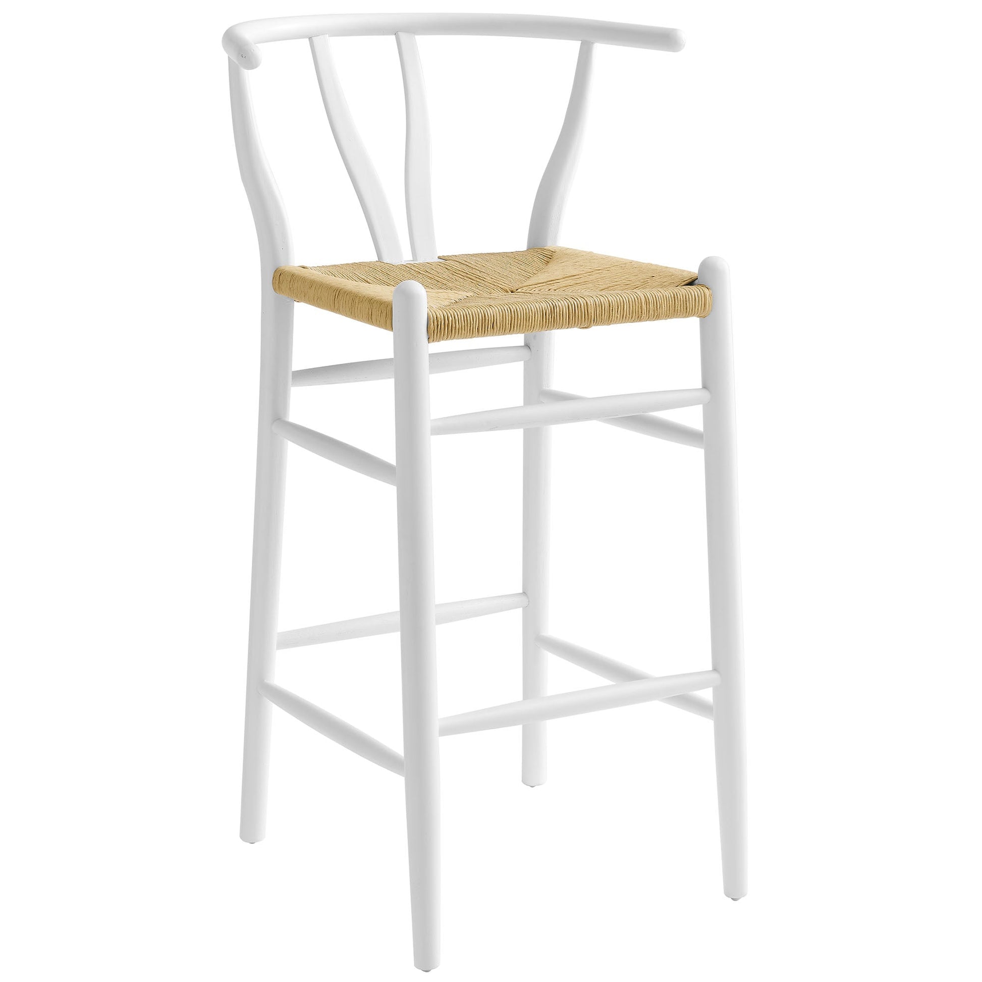 Amish Wood Bar Stool Chair