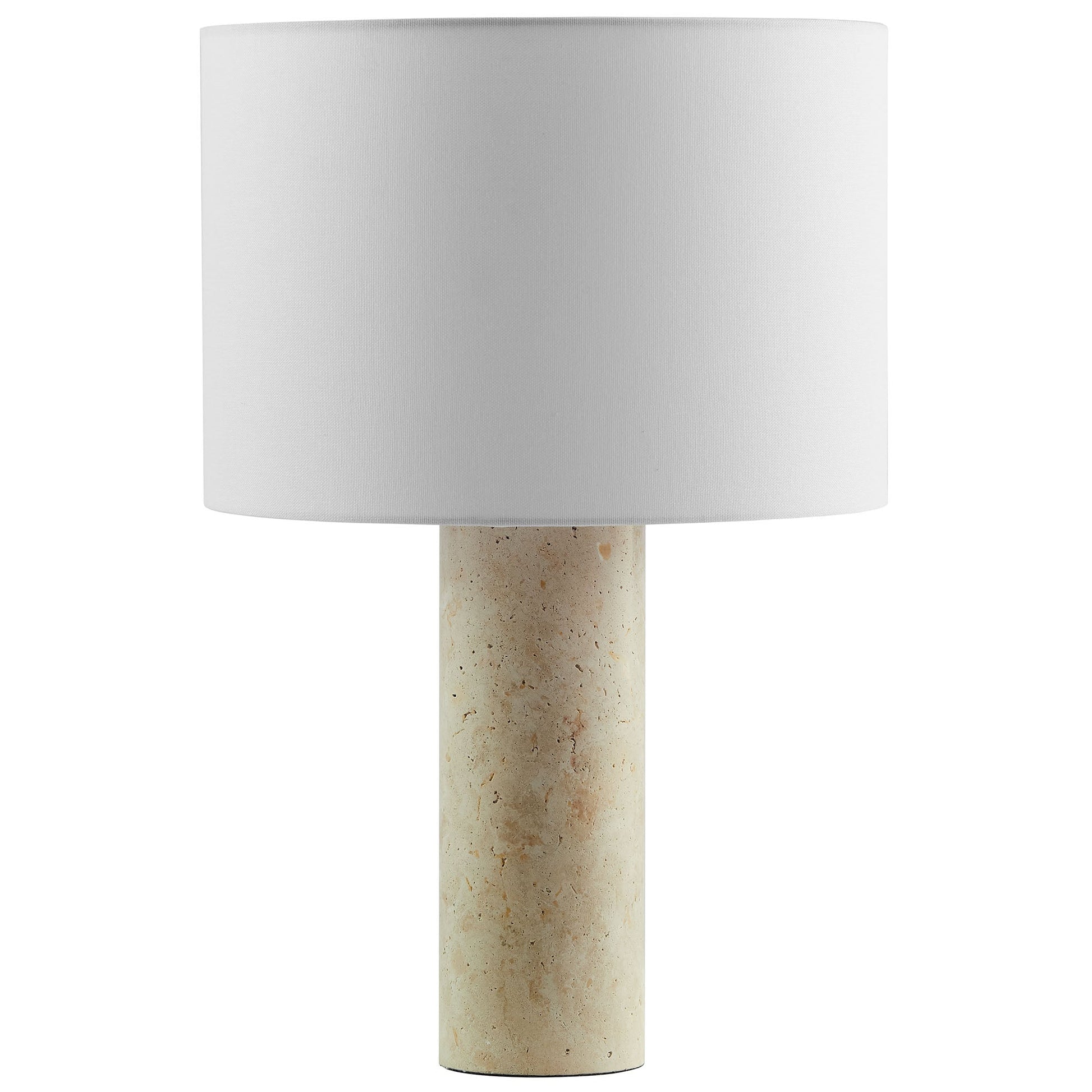 Travertine Table Lamp