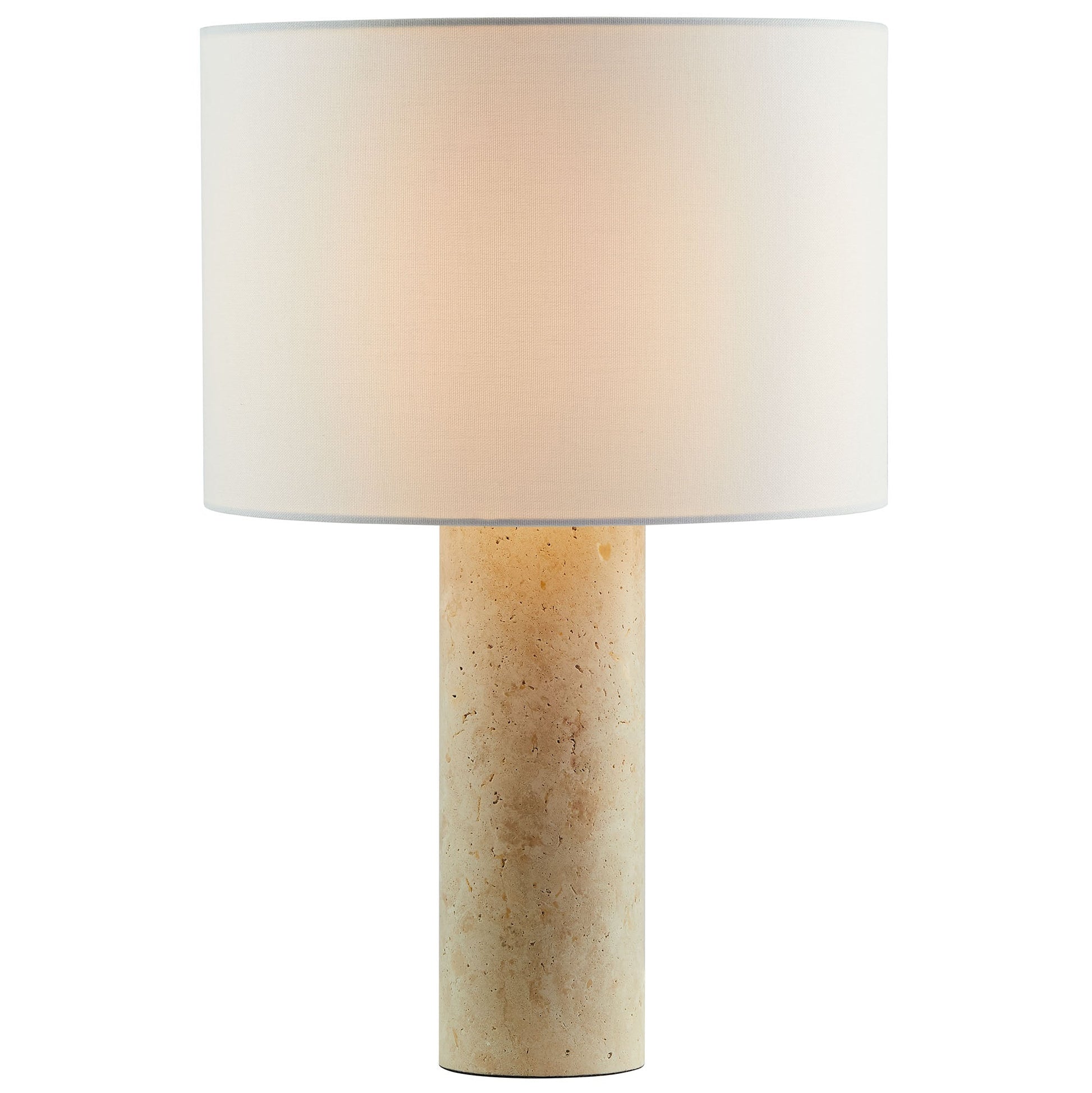 Travertine Table Lamp