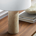 Travertine Table Lamp