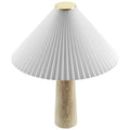 Travertine Table Lamp