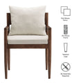 Remington Wood Dining Armchair