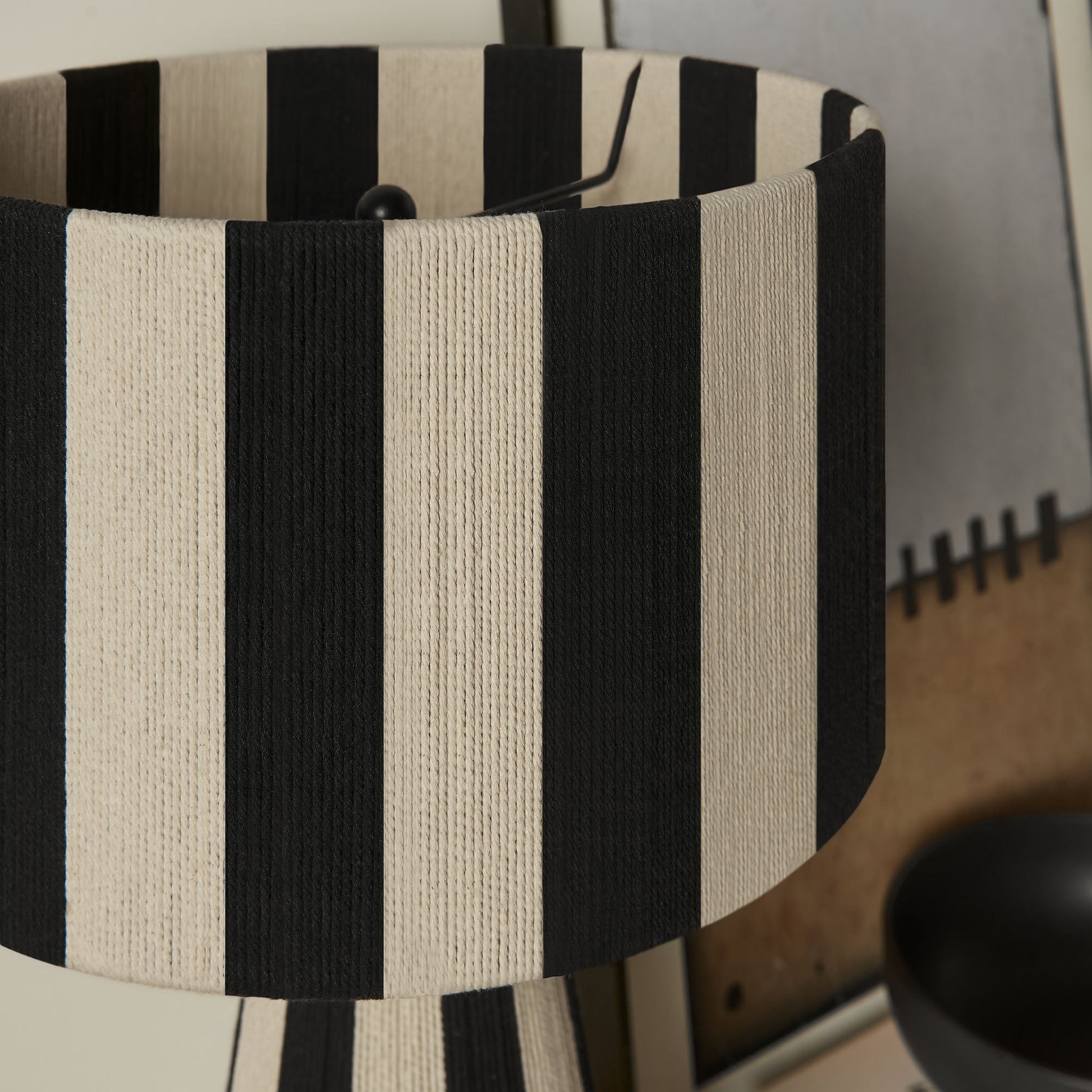 Handwoven Cotton Thread Table Lamp