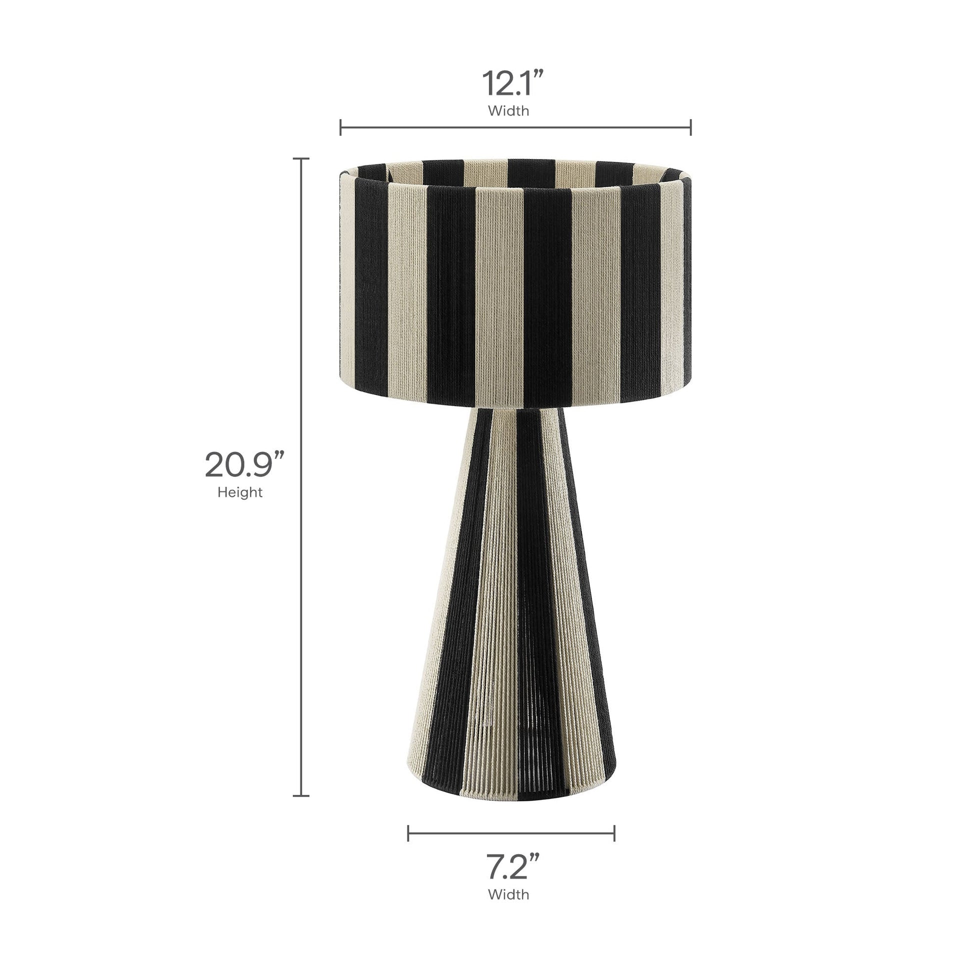 Handwoven Cotton Thread Table Lamp