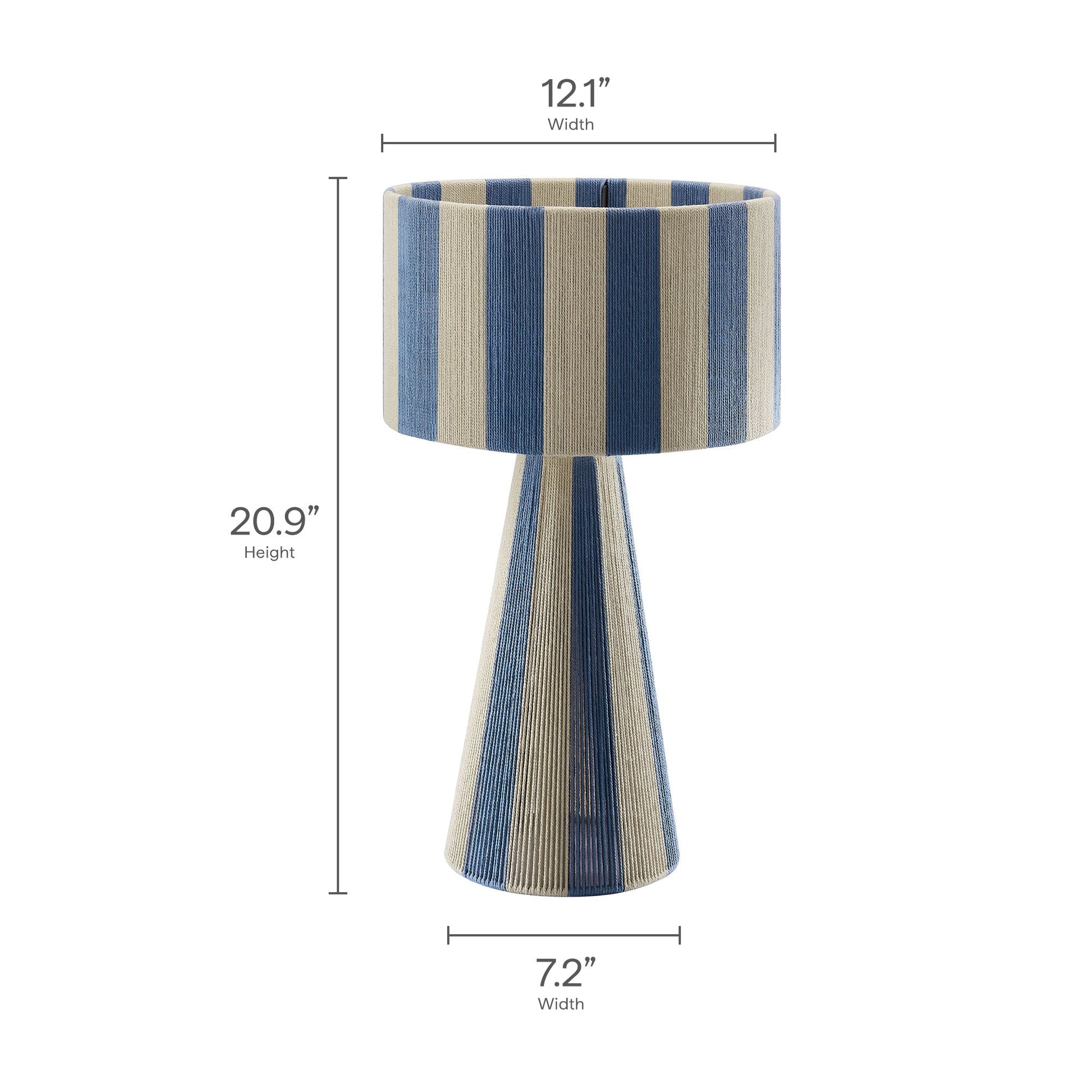 Handwoven Cotton Thread Table Lamp