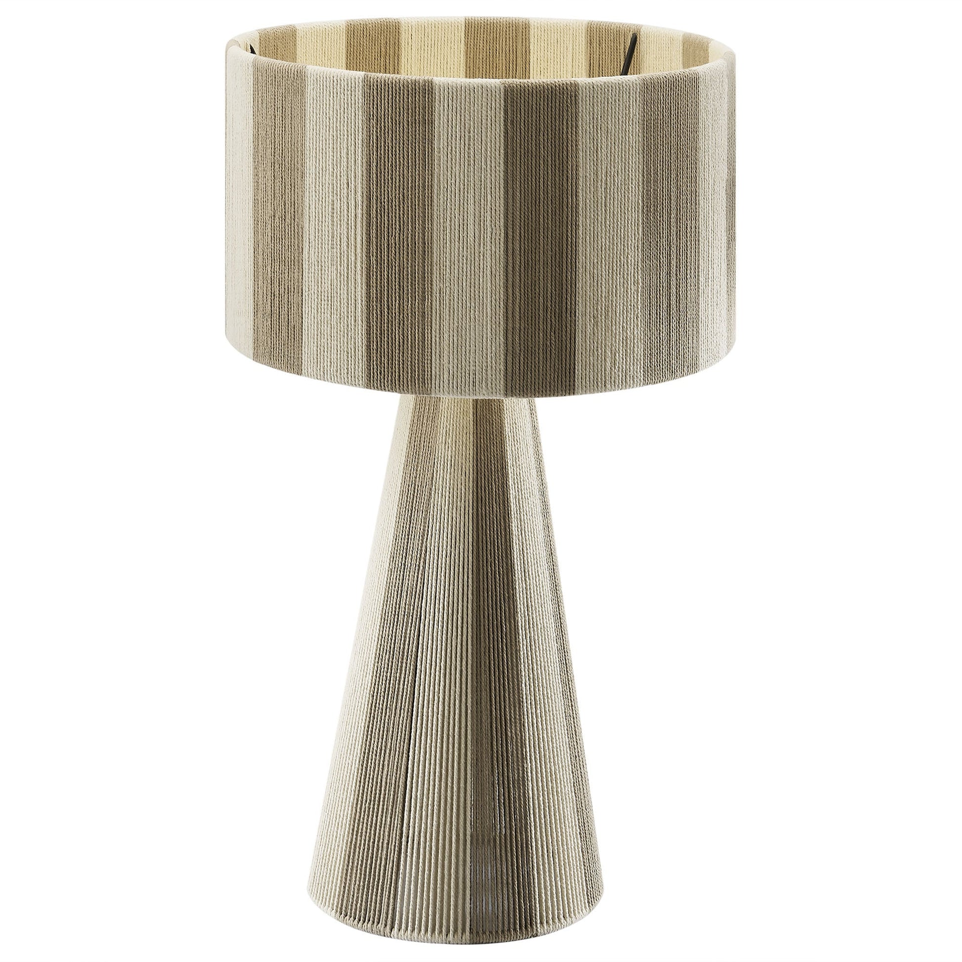 Handwoven Cotton Thread Table Lamp