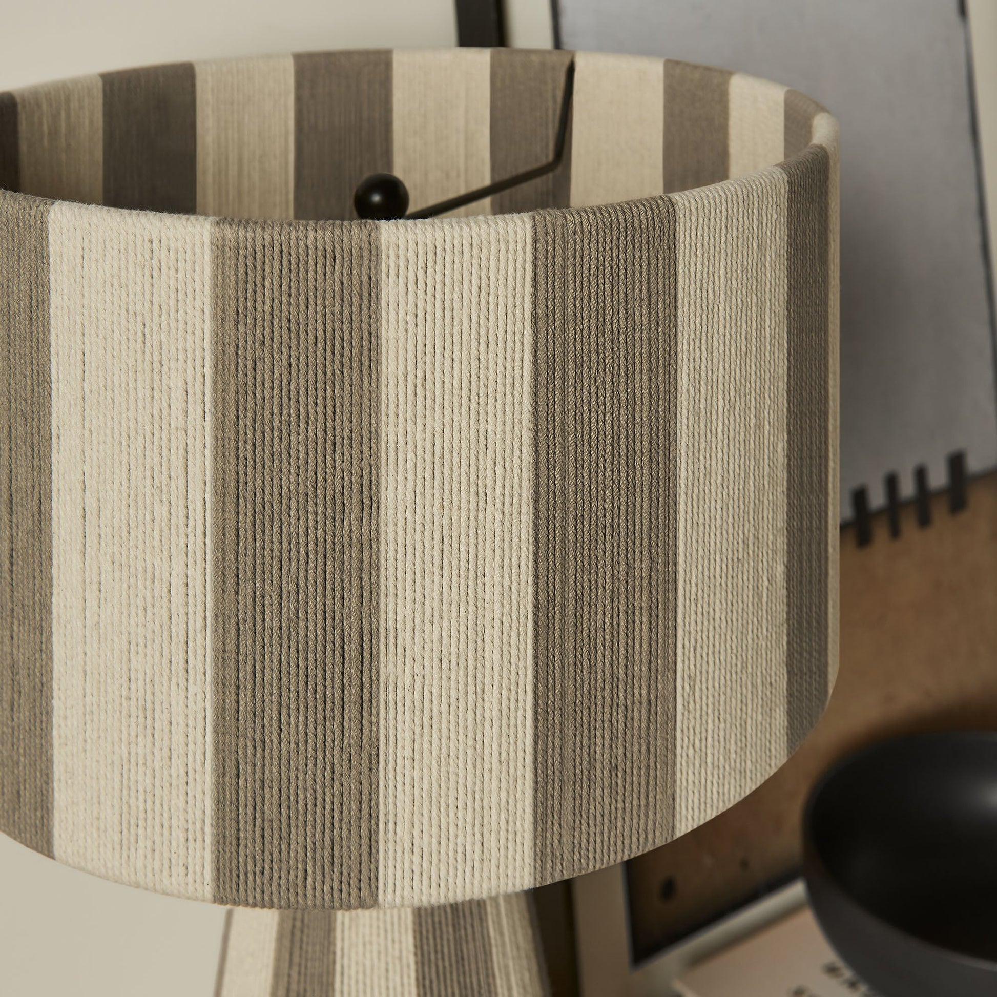Handwoven Cotton Thread Table Lamp