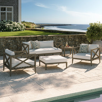 Teak Wood Patio Furniture Set