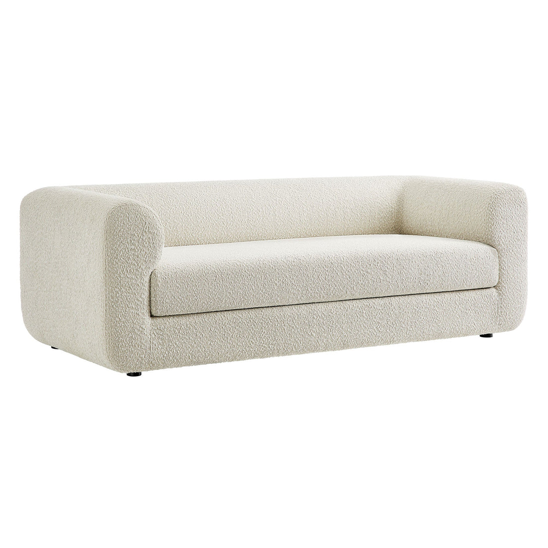 Leif 89" Boucle Upholstered Sofa