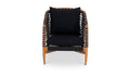 Kuna Outdoor Lounge Chair - Elegant Teak and Lounge Comfort