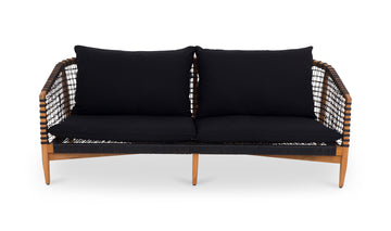 Kuna Outdoor Sofa Black