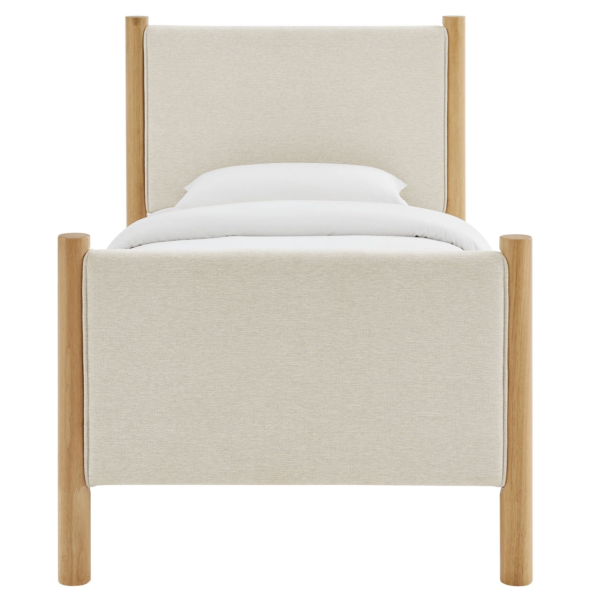 Maven Upholstered Platform Bed - Queen Size