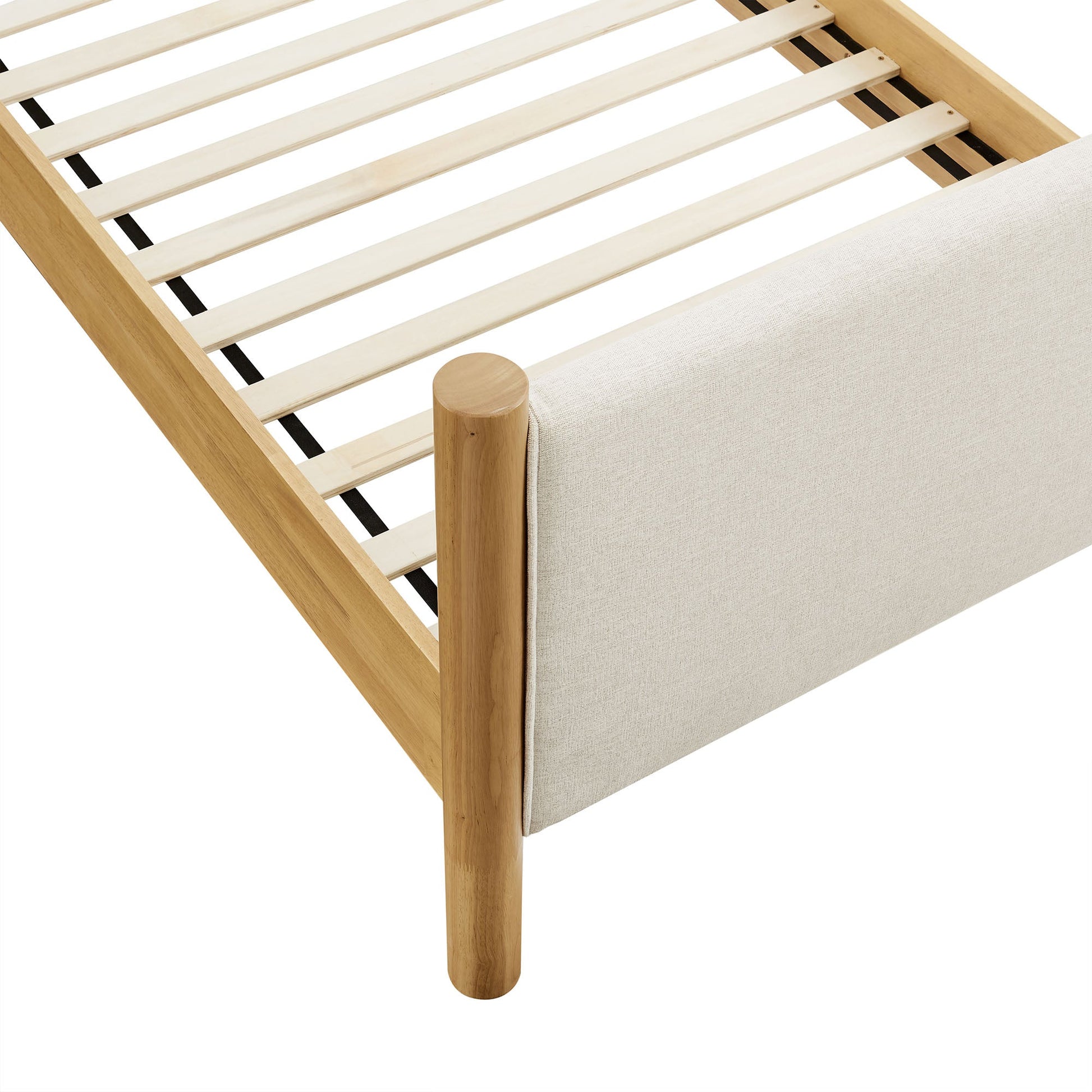 Maven Upholstered Platform Bed - Queen Size