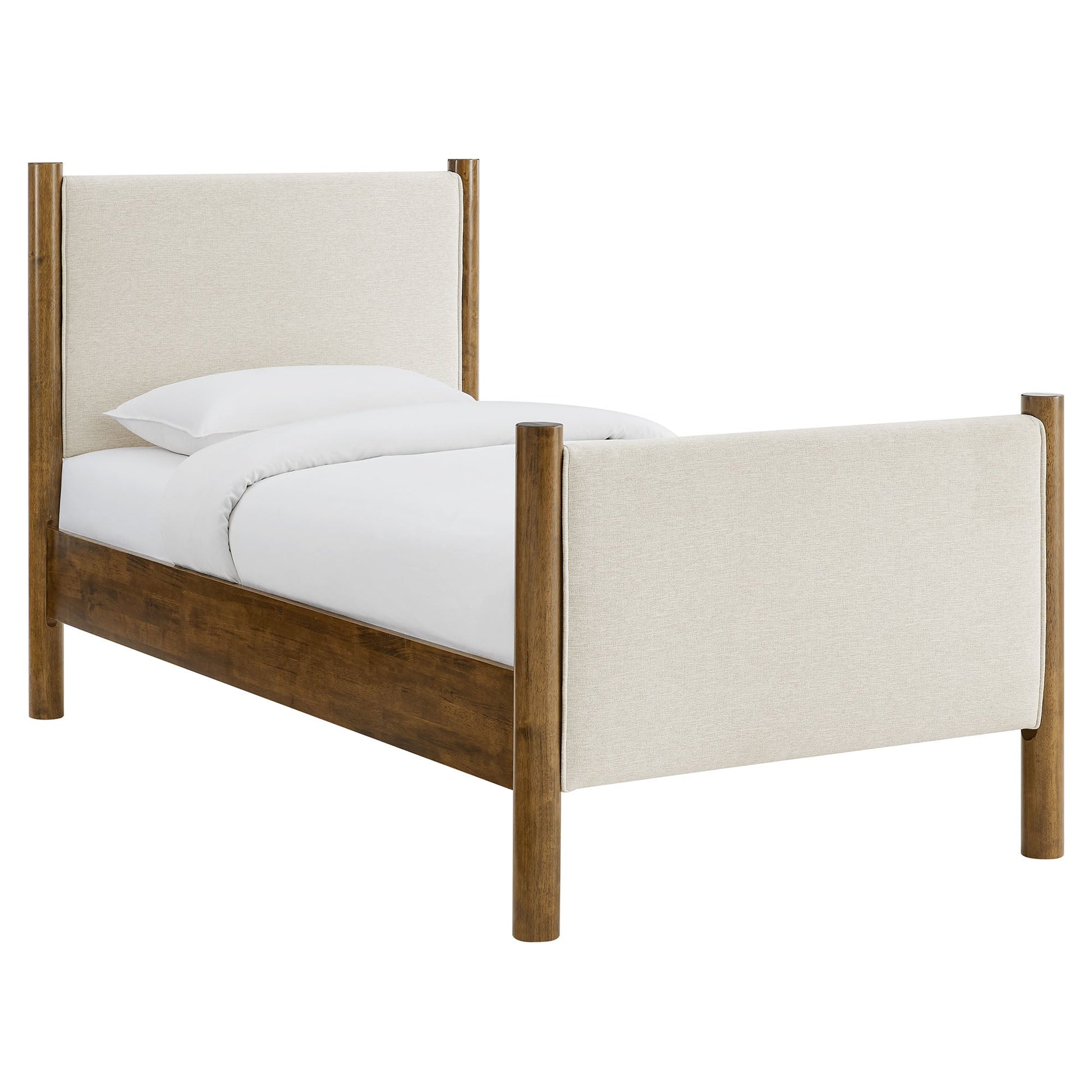 Maven Upholstered Platform Bed - Queen Size