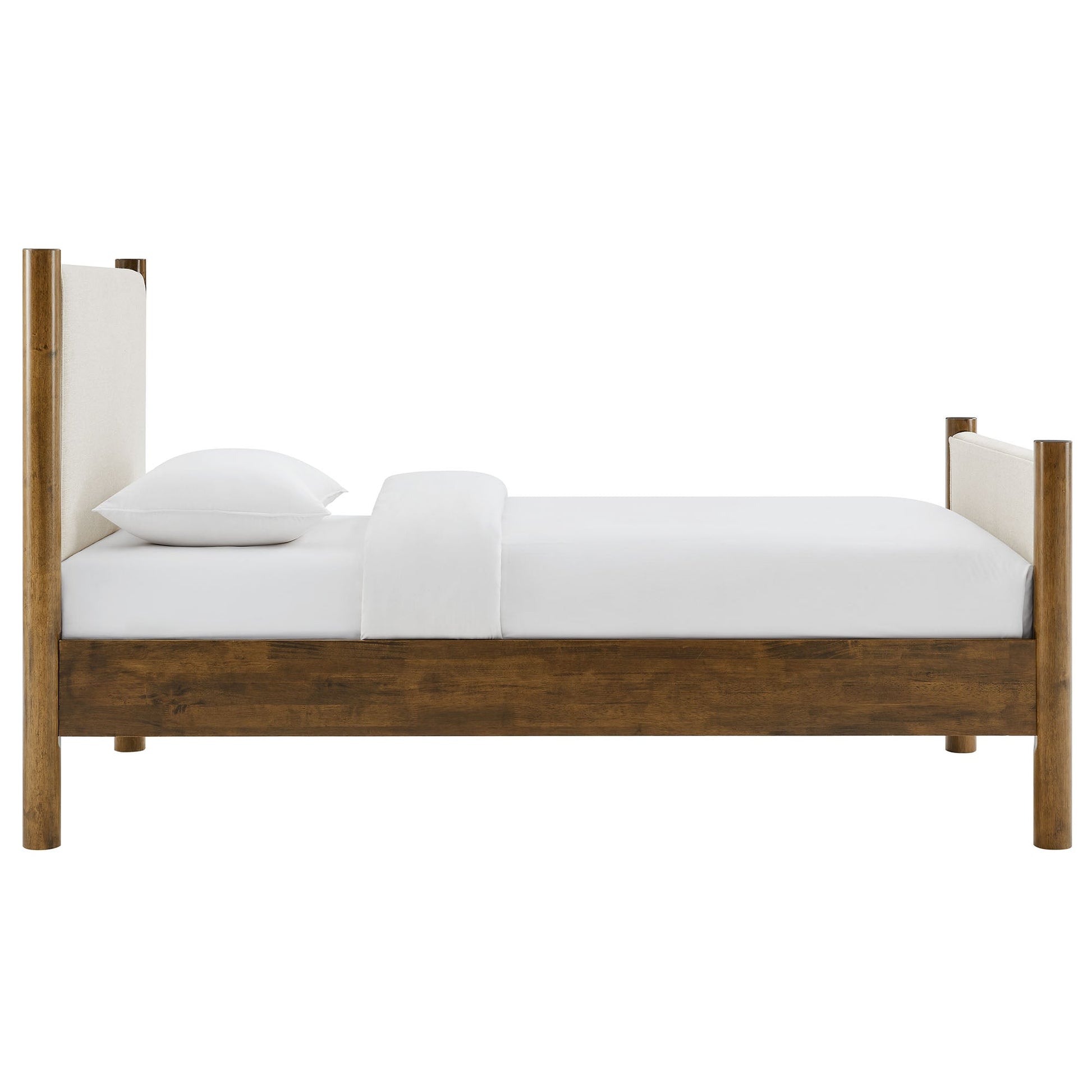 Maven Upholstered Platform Bed - Queen Size