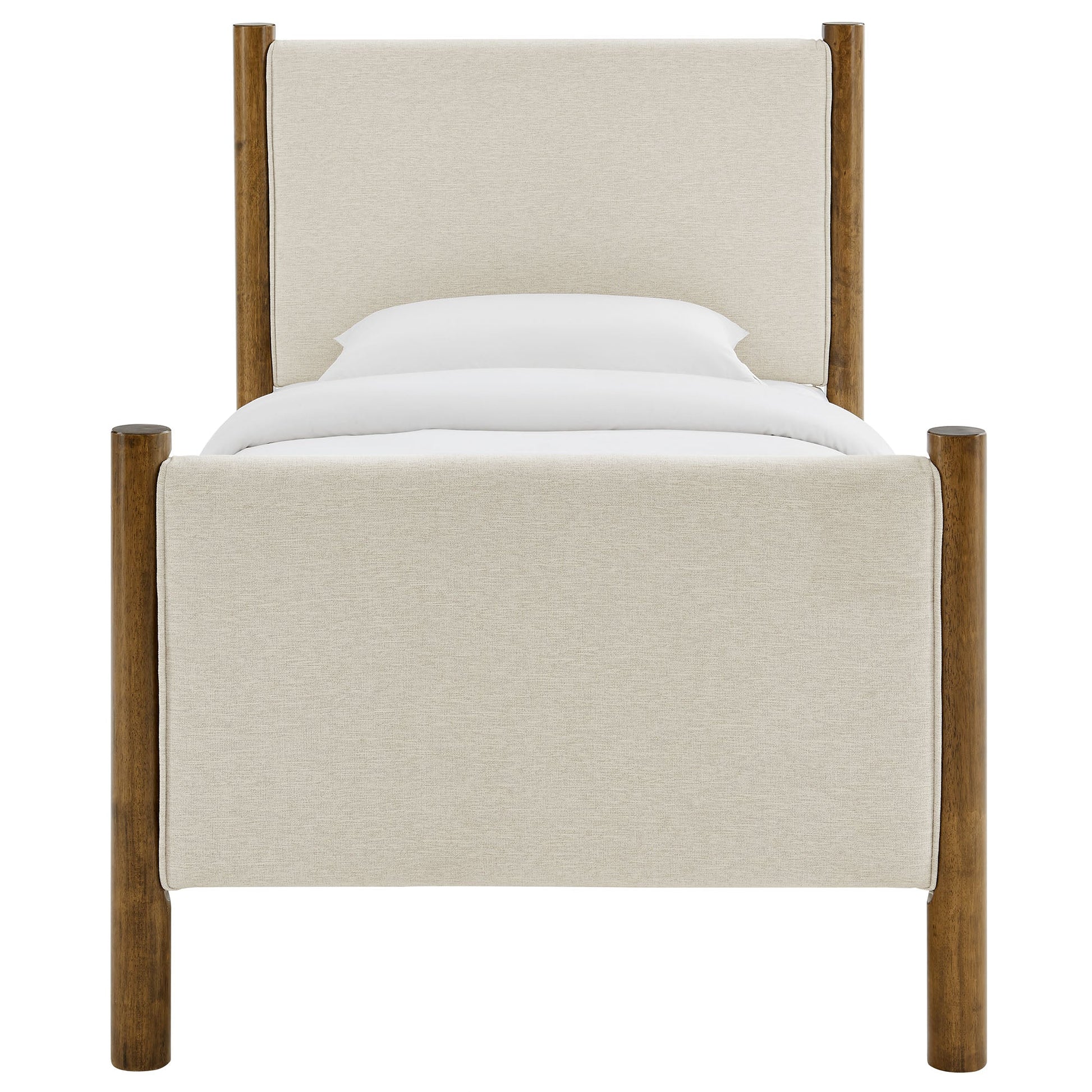 Maven Upholstered Platform Bed - Queen Size