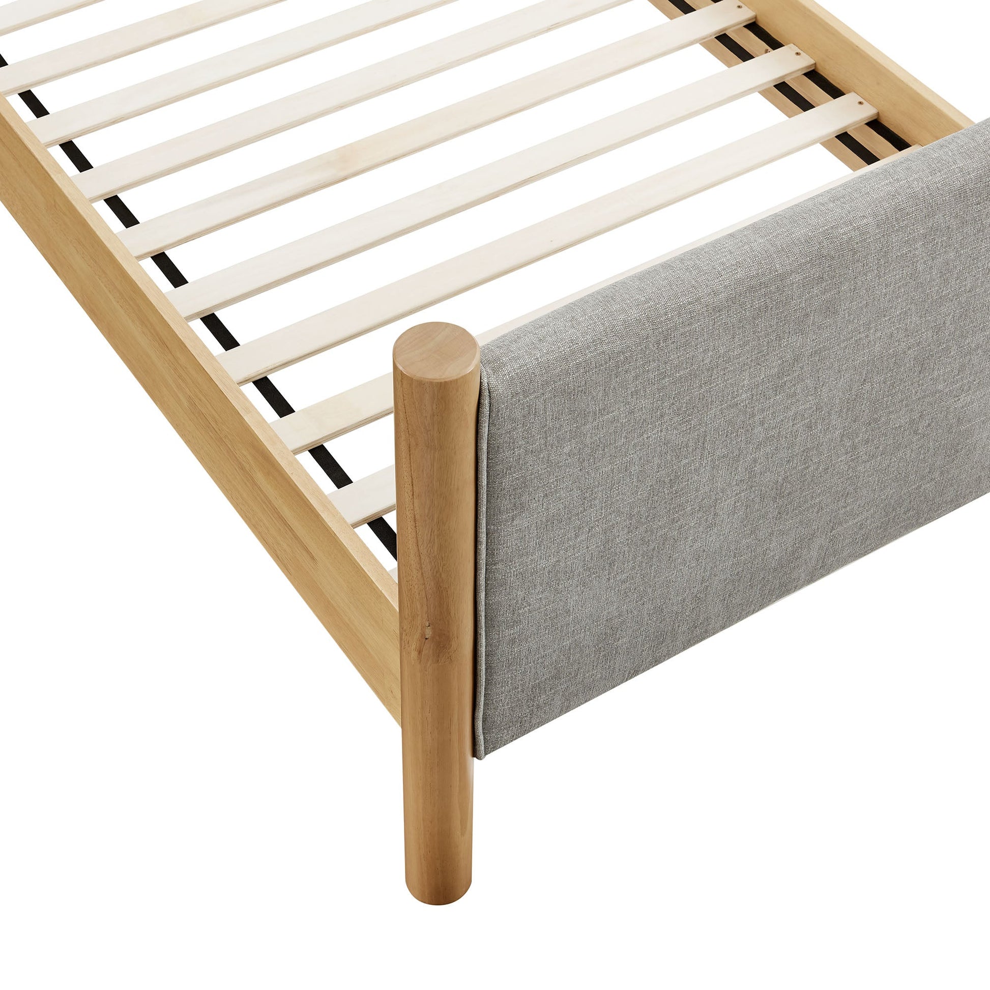 Maven Upholstered Platform Bed - Queen Size