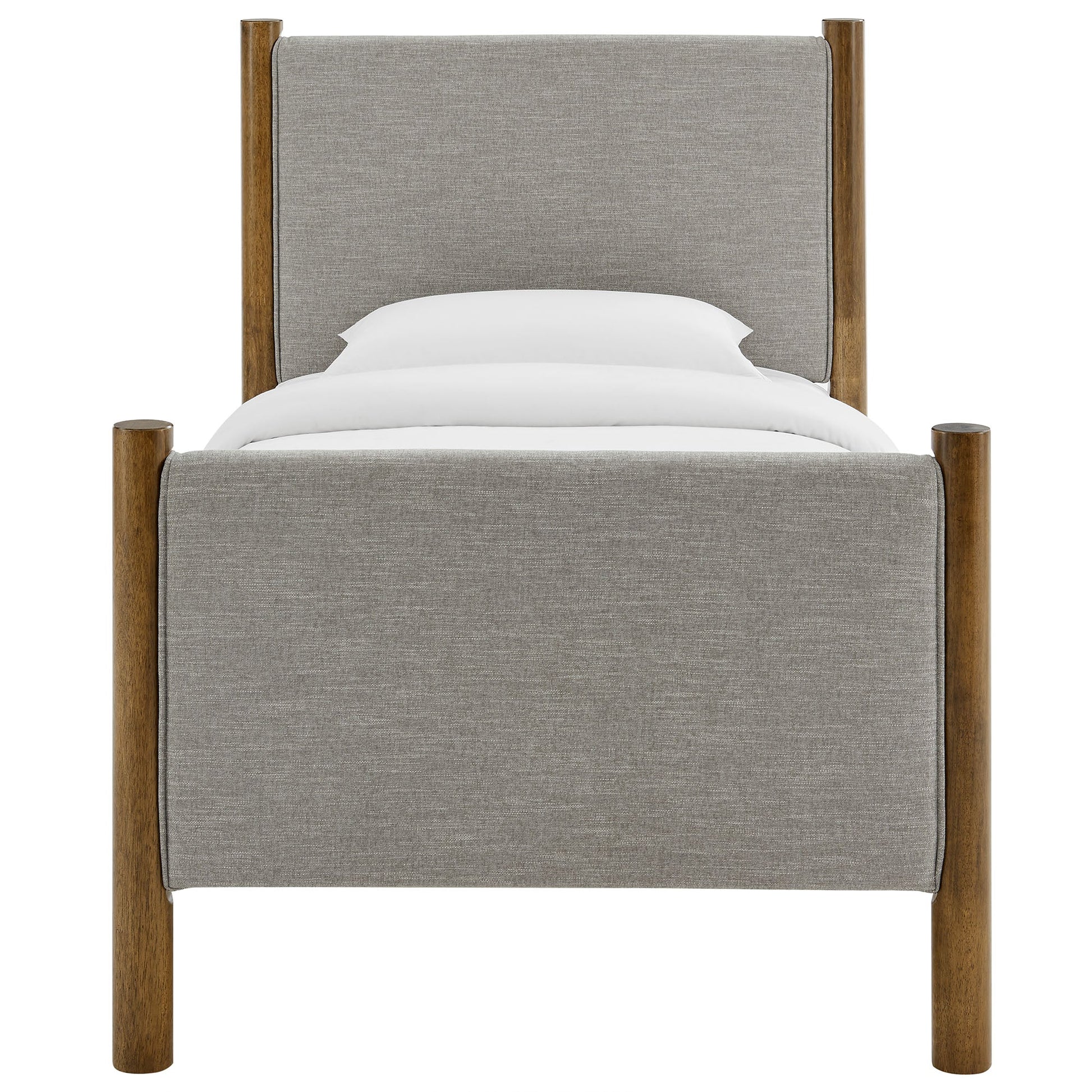Maven Upholstered Platform Bed - Queen Size