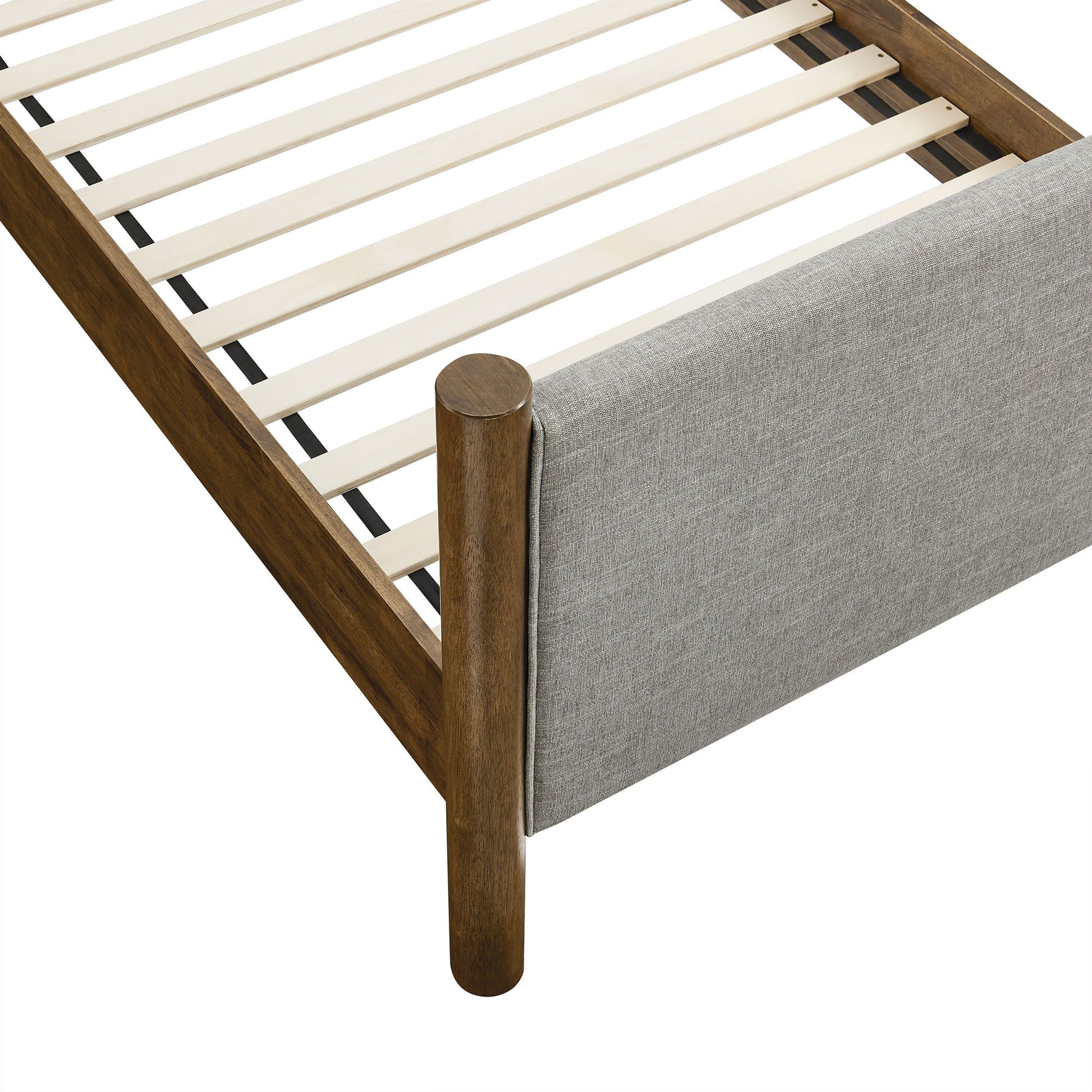 Maven Upholstered Platform Bed - Queen Size
