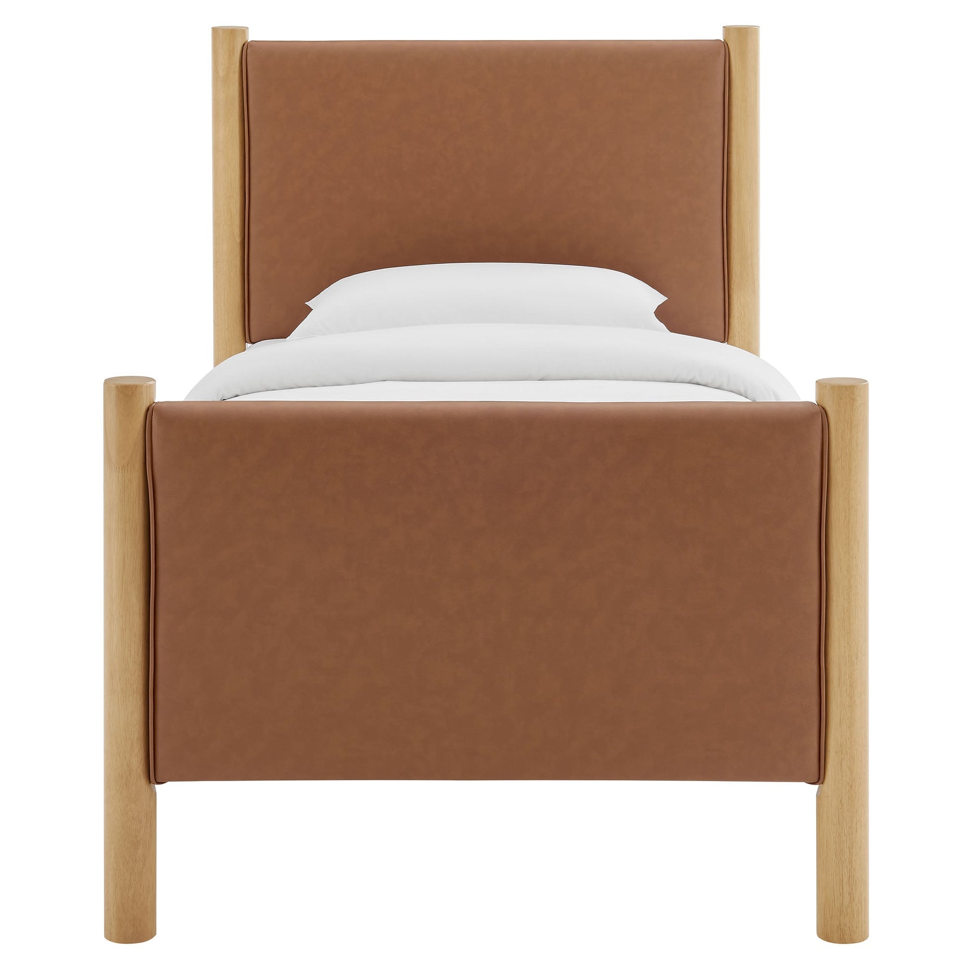 Maven Upholstered Platform Bed - Queen Size