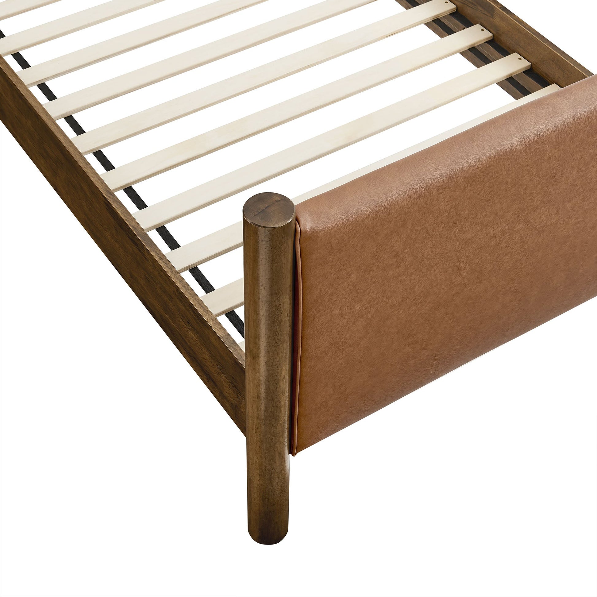 Maven Upholstered Platform Bed - Queen Size