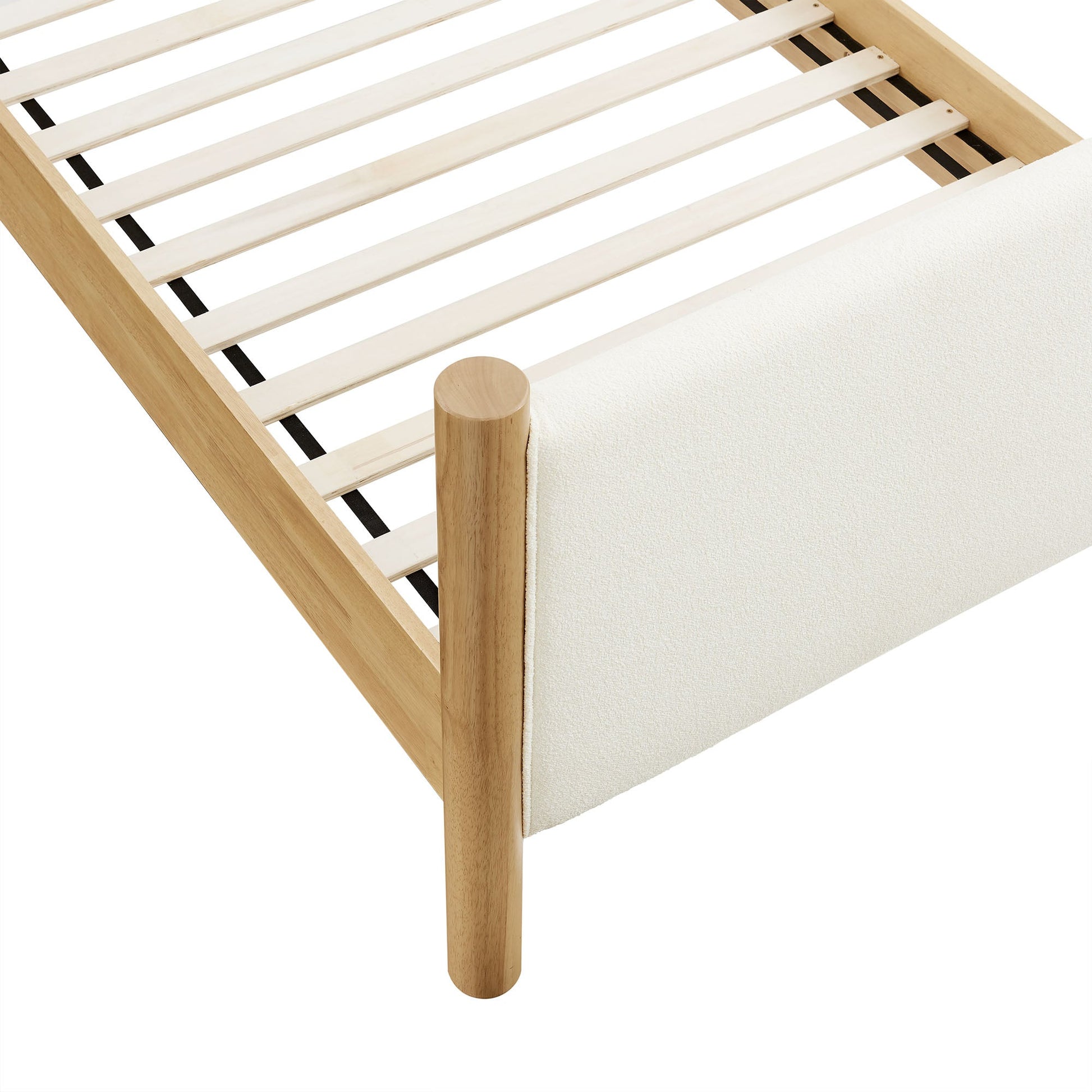 Maven Upholstered Platform Bed - Queen Size