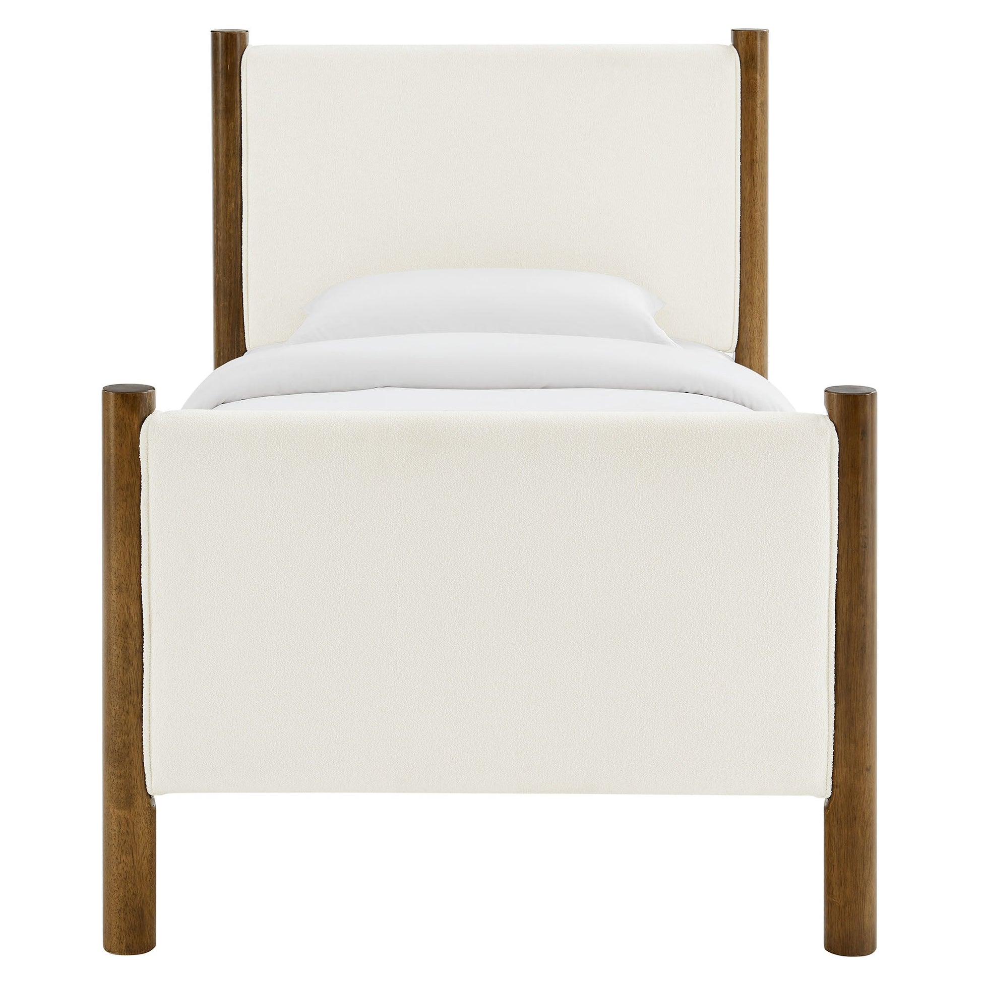 Maven Upholstered Platform Bed - Queen Size