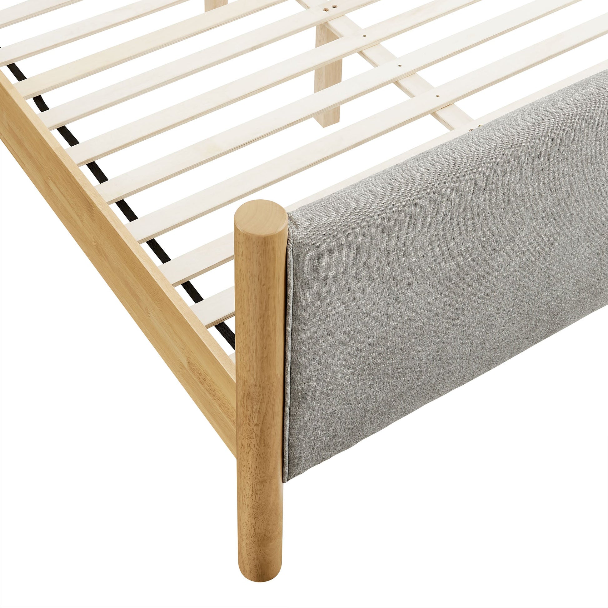 Maven Upholstered Platform Bed - Queen Size