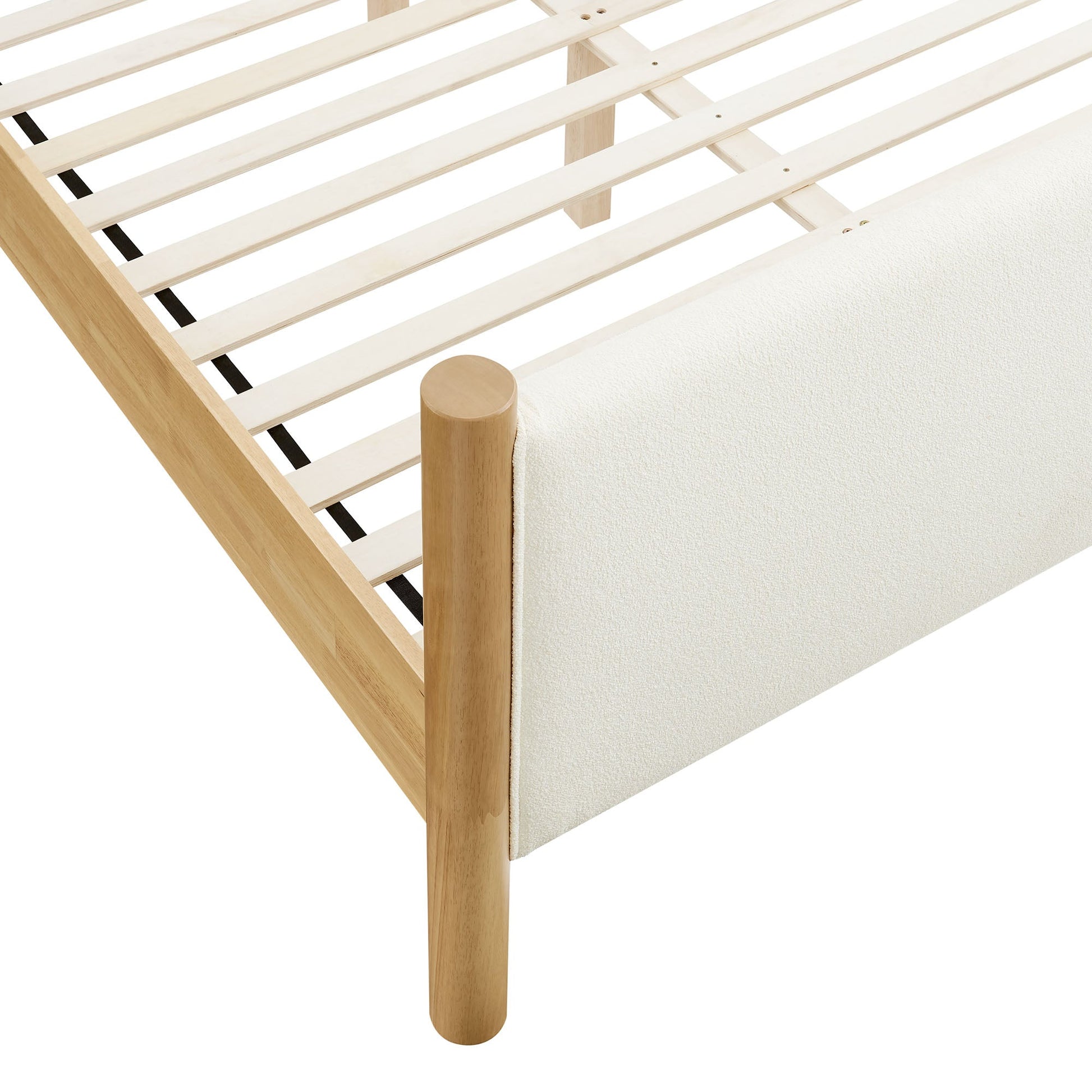 Maven Upholstered Platform Bed - Queen Size