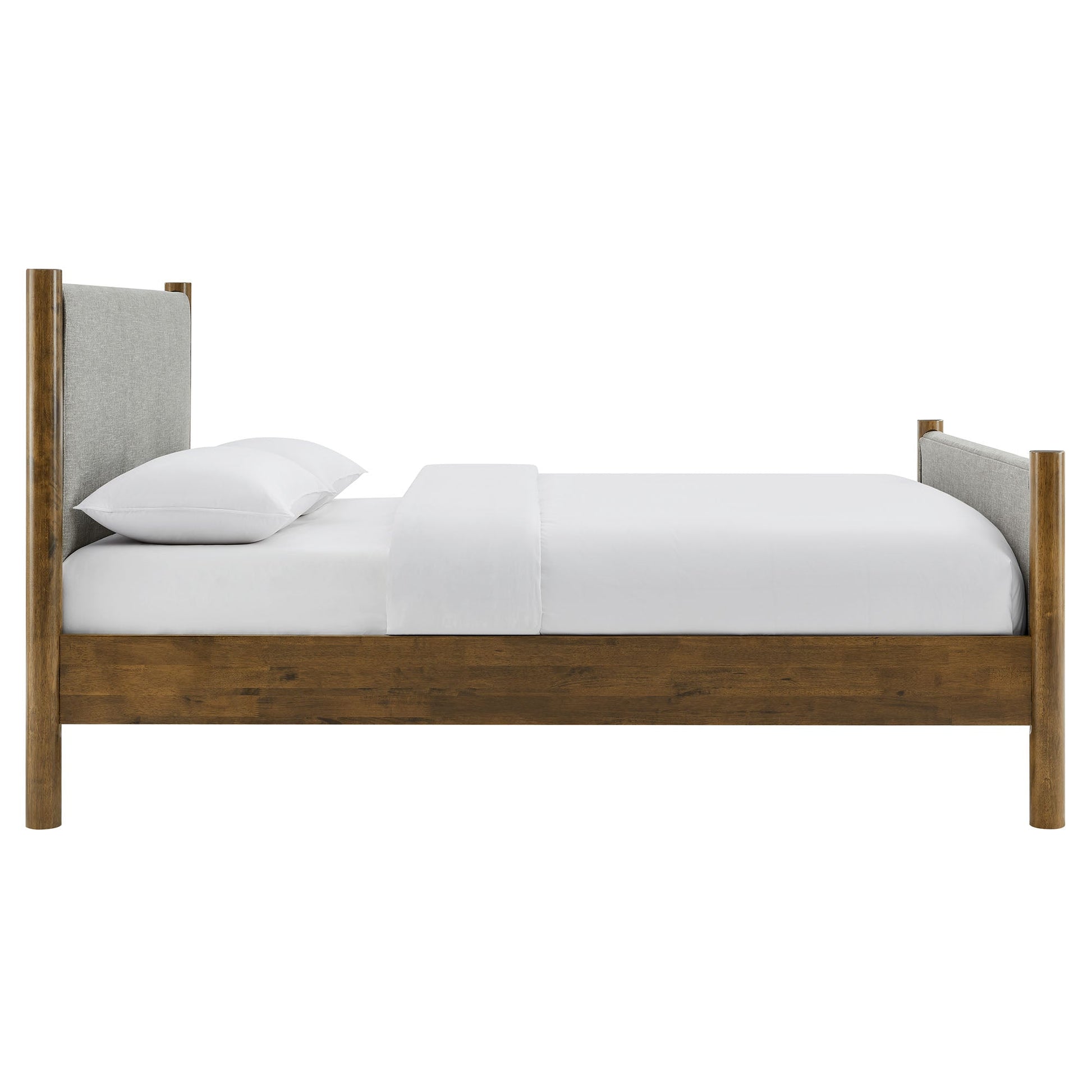 Maven Upholstered Platform Bed - Queen Size