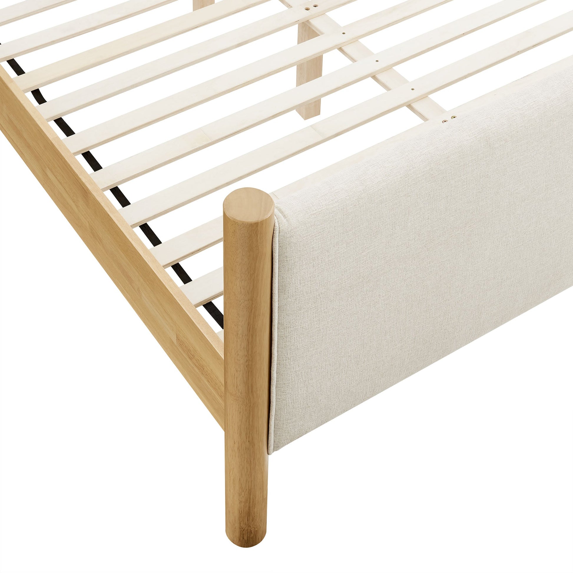 Maven Upholstered Platform Bed - Queen Size