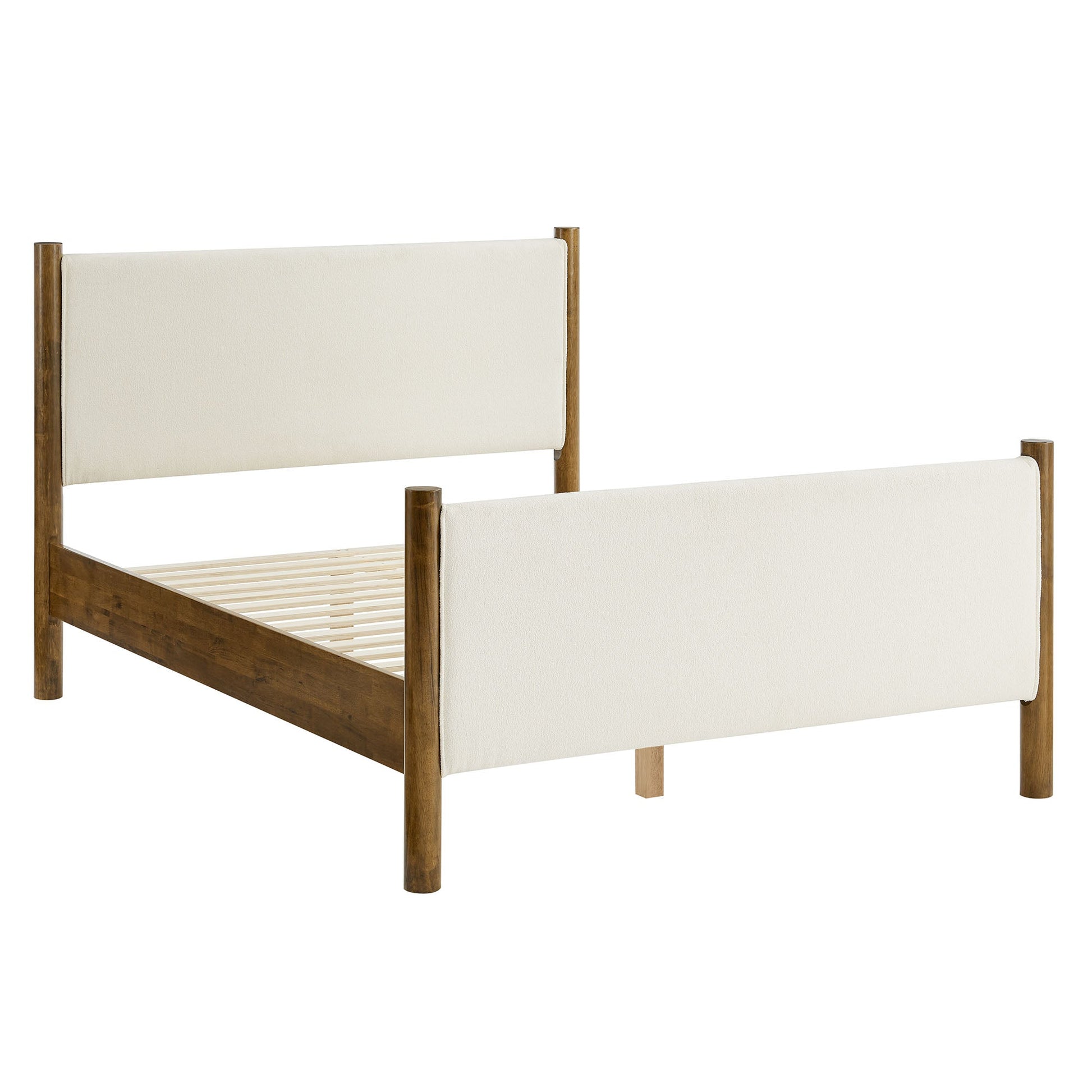 Maven Upholstered Platform Bed - Queen Size