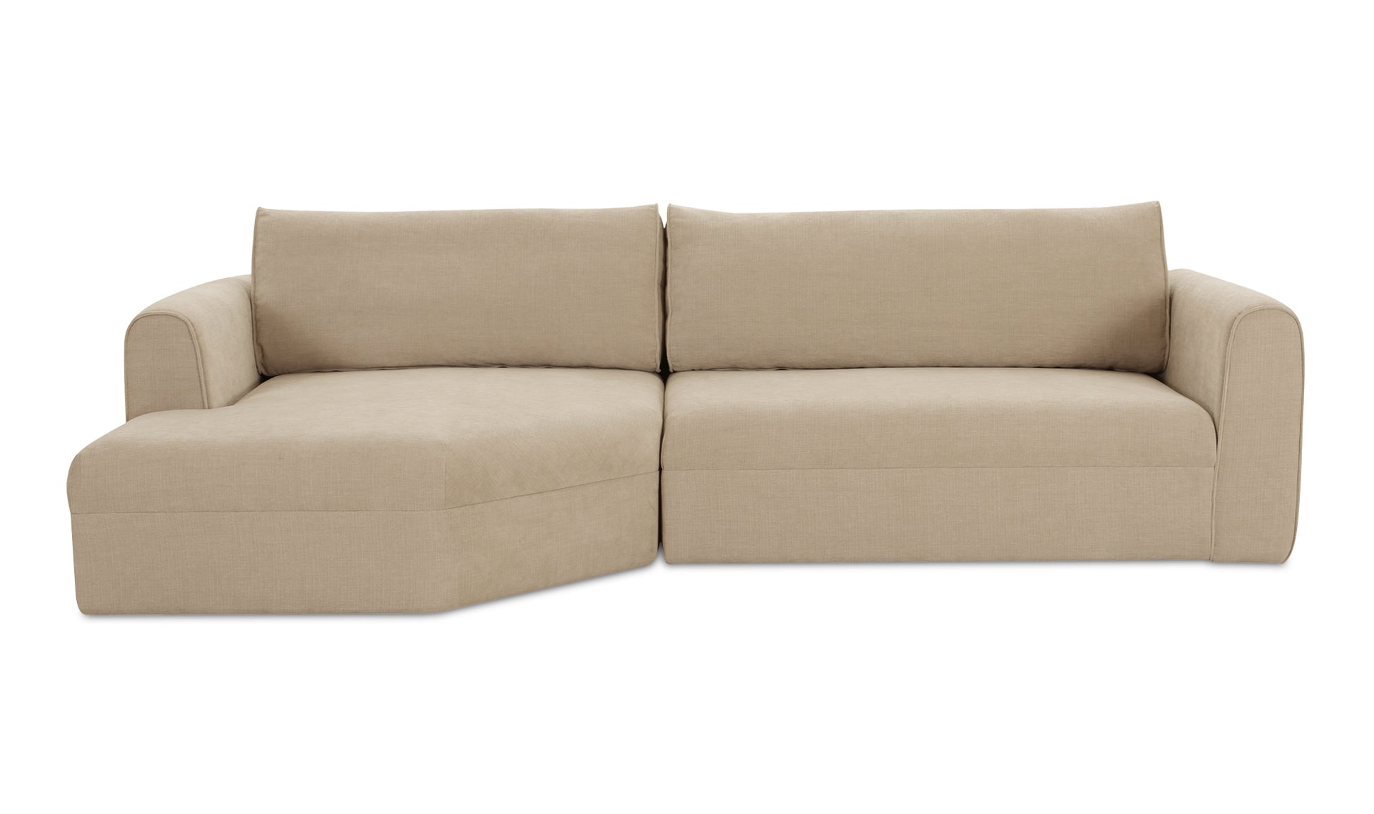 Madrid Sectional Cool Beige Sofa