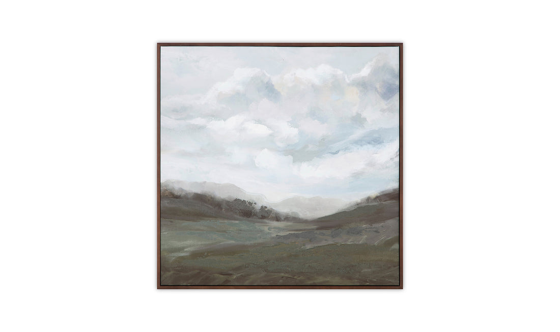 Natural World Framed Painting - Rustic Landscape Art for Home