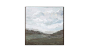 Natural World Framed Painting - Rustic Landscape Art for Home