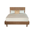Modern Easton Platform Bed with Stylish Gold Legs