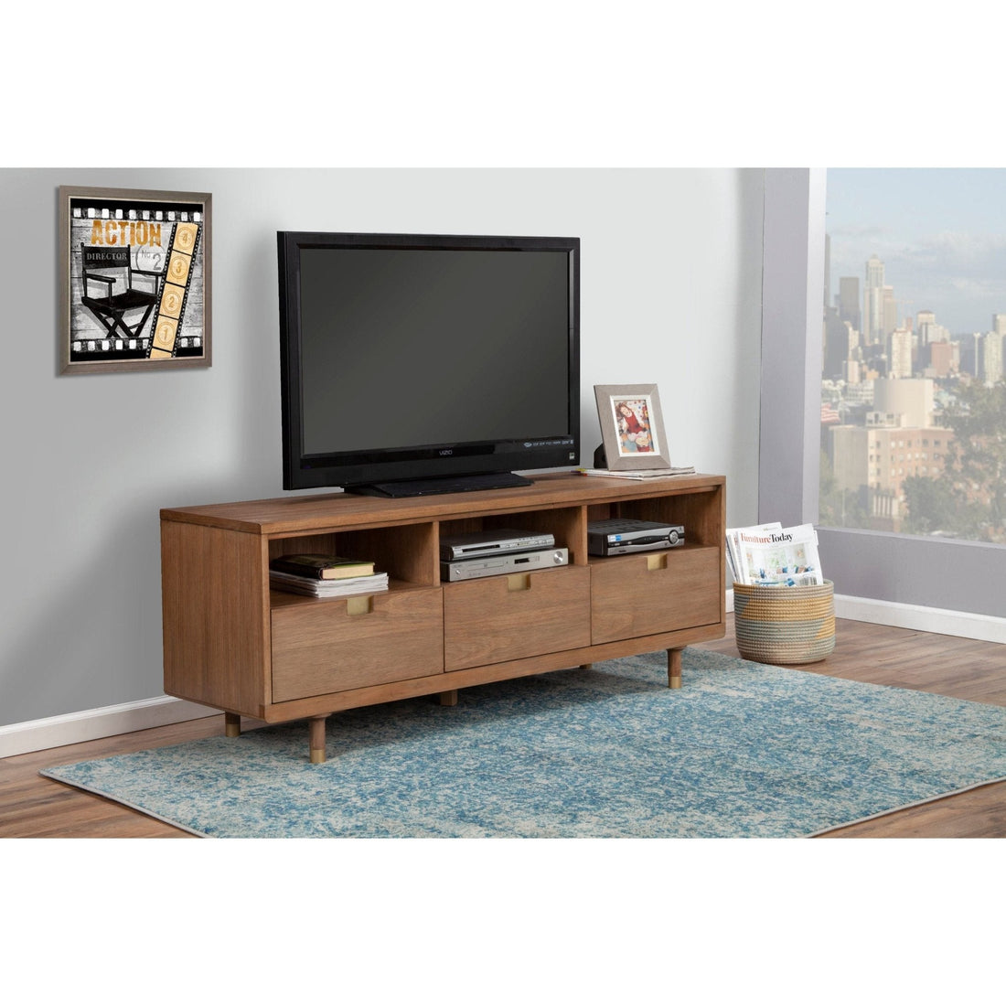 Stylish Easton TV Console - Upgrade Your Living Room Space