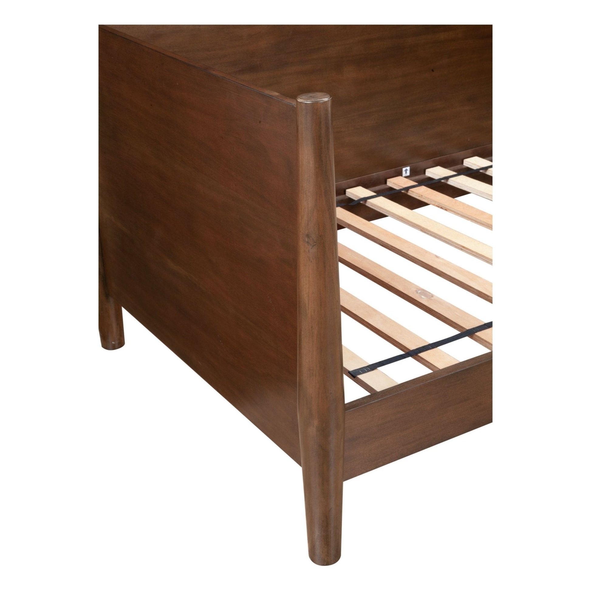 Stylish Flynn Day Bed in Walnut, Perfect for Cozy Spaces