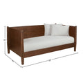Stylish Flynn Day Bed in Walnut, Perfect for Cozy Spaces