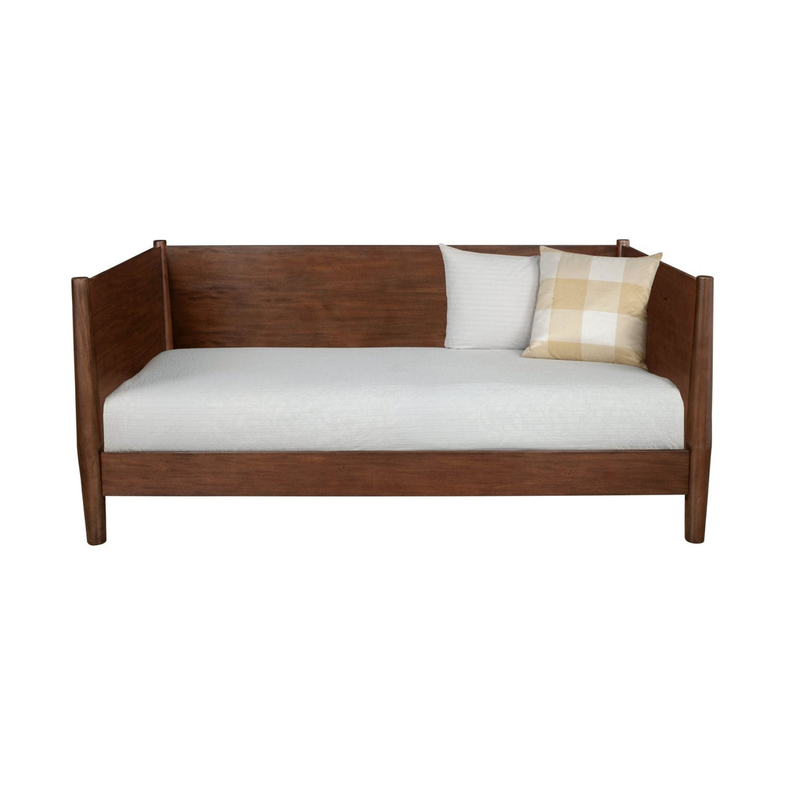 Stylish Flynn Day Bed in Walnut, Perfect for Cozy Spaces