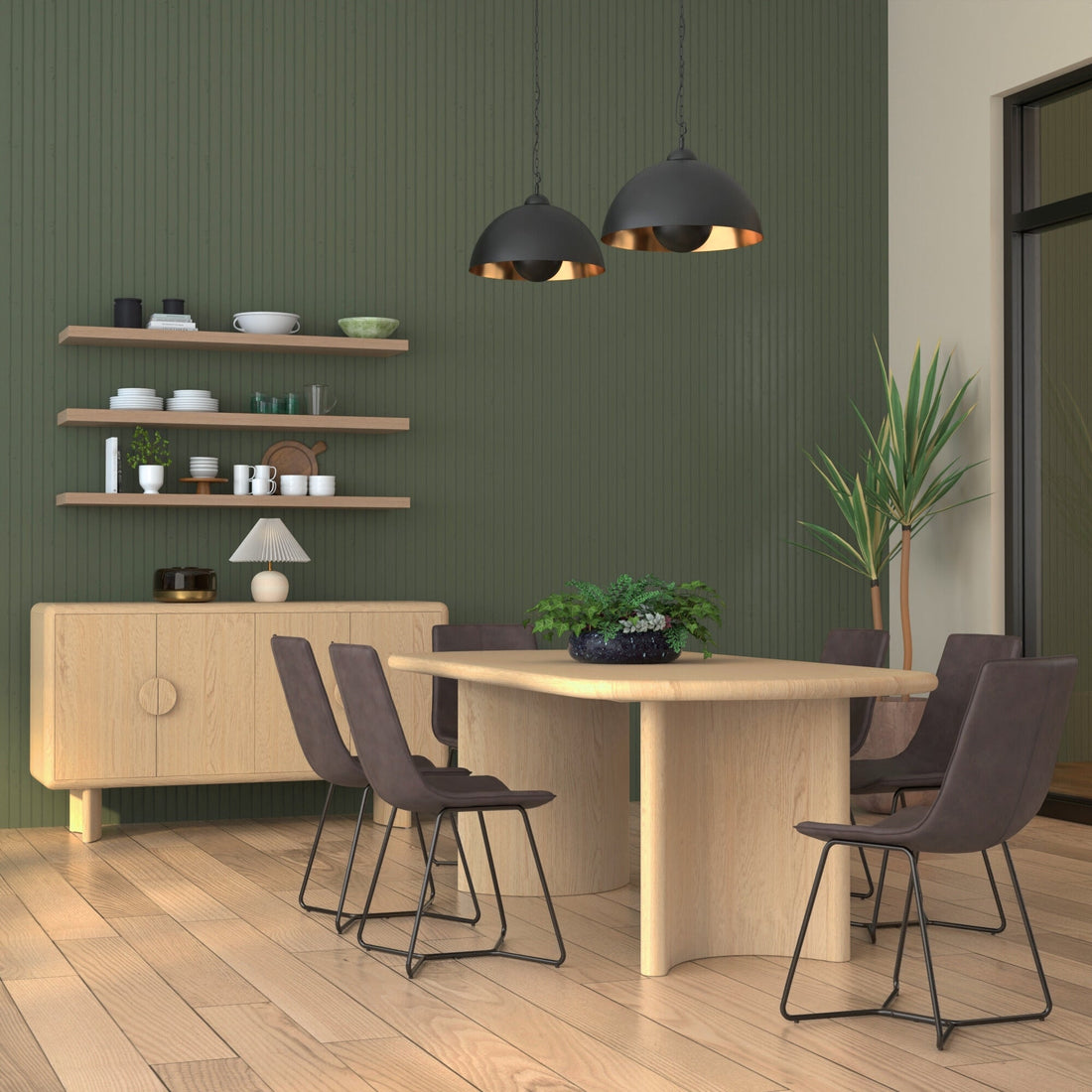 Gabrielle Dining Table Light Oak