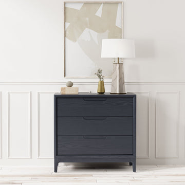 Stylish June Chest in Vintage Black for Modern Bedrooms