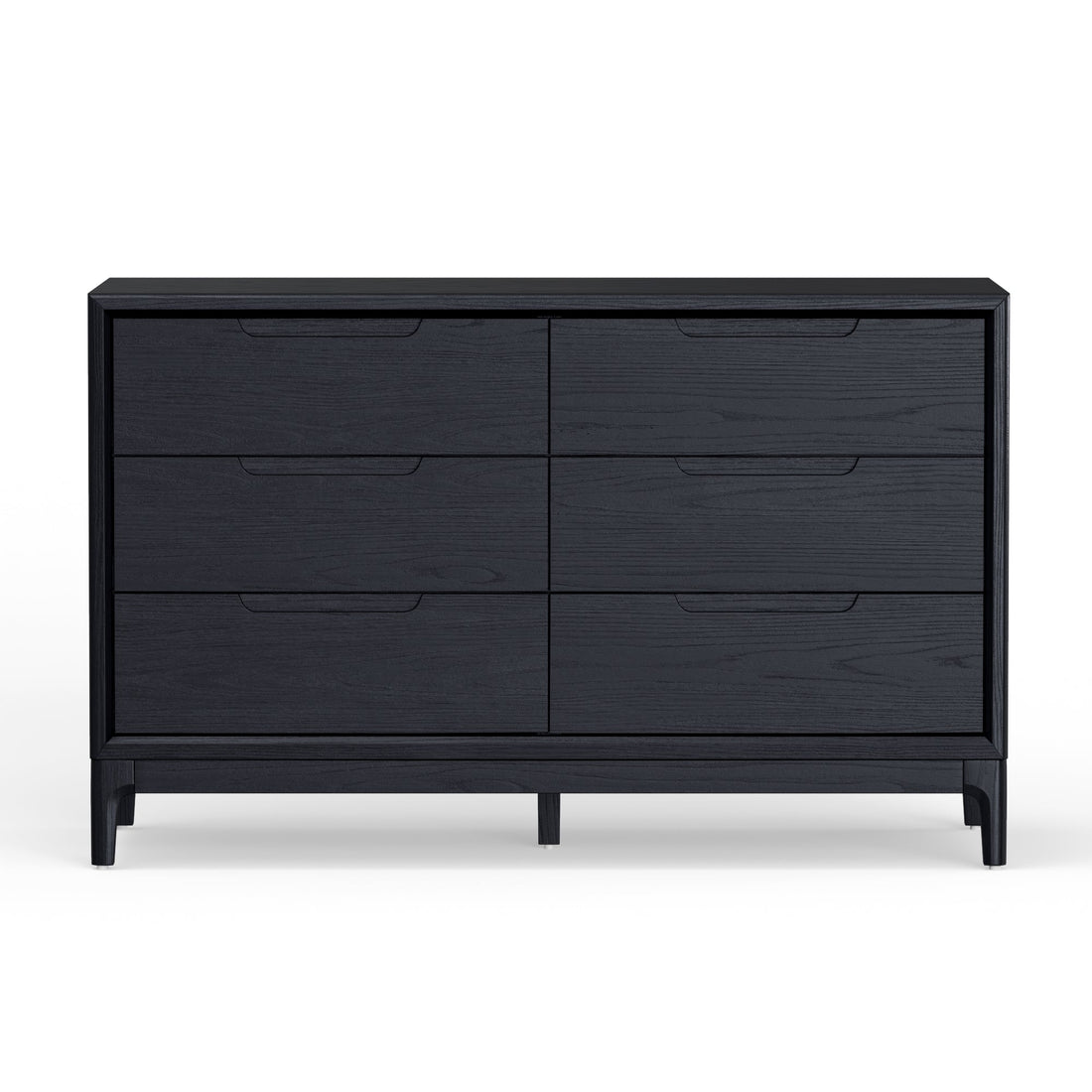 Vintage Black June Dresser - Elegant Storage Solution for Your Bedroom