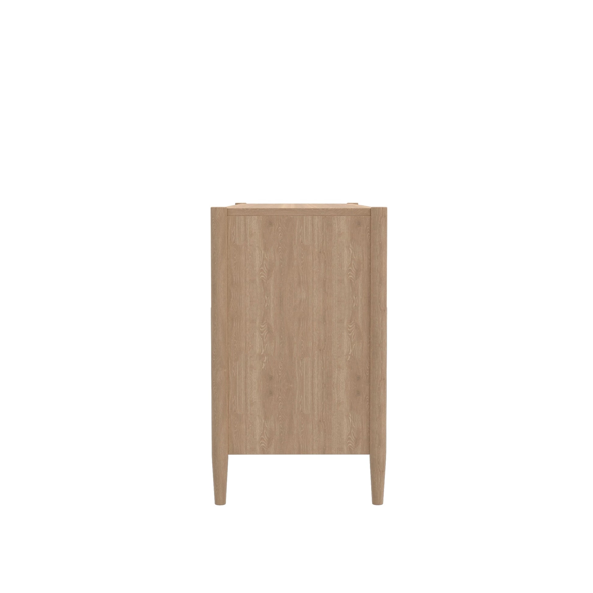Timeless Sinclair Dresser with Gold Handles - Natural Finish