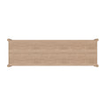 Timeless Sinclair Dresser with Gold Handles - Natural Finish